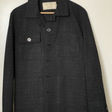 메종키츠네 체크 자켓 S 블랙 Maison Kitsune