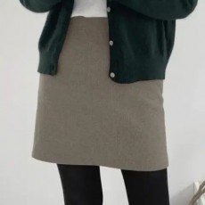 로렌하이 웨하스체크미니스커트