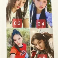 뉴진스 라인프렌즈 포카 민지해린팜하니다니엘혜인 버니즈팝업 NJZ