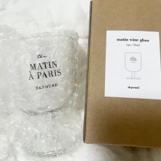 드파운드 파리 컵 머그컵 시에 유리컵 인테리어소품 새상품 스티커 더바넷