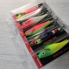 주꾸미 갑오징어 에기 5개 세트 야광 에기 쭈꾸미 갑오징어