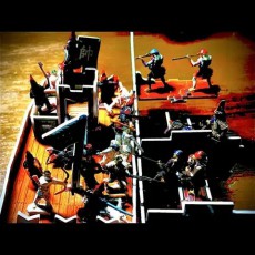 명량해전 디오라마 세트