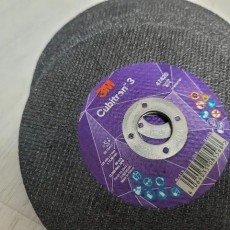 정품 3M 신형 5인치 큐비트론3 절단석 컷팅날 미사용 절단석