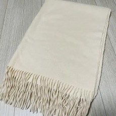 아이보리 목도리 머플러 숄