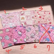 핸드메이드 티코스터 (키티, 산리오, 시나모롤,먼작귀)