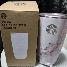 미개봉) 스타벅스 마블 핑크 텀블러