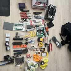 구내통신장비일괄 화신가위 콤스코프랜툴등등