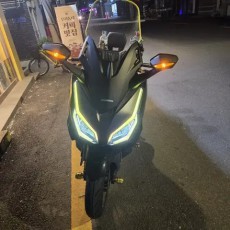 25년식 신차 완무 검정 튜닝 포르자 350키로수2000km