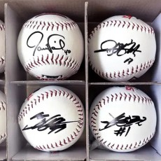 양현종, 네일, 윤영철, 최형우, 나성범, 박찬호, 위즈덤 친필 싸인볼