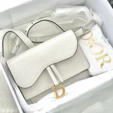 [S급] 디올 새들 벨트백 카프스킨