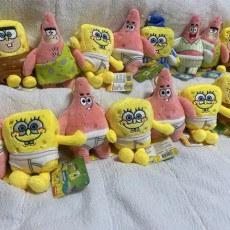 스펀지밥뚱이인형키링4개선택