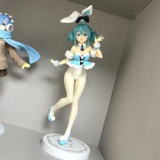 하츠네 미쿠 초판 bicute 비큐트 바니걸 흰토끼 버전 피규어
