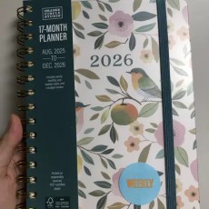 2025-2026 꽃 다이어리 플래너