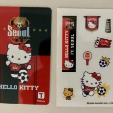 FC서울 산리오 헬로키티 티머니 교통카드