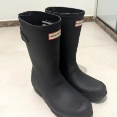 헌터 미들 레인부츠 230