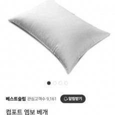 베스트슬립) 5성급 호텔 베개2개 + 베개커버2개