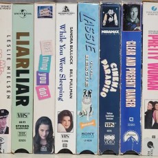 외화 VHS 비디오테이프 (8개)