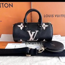 [S+급] 루이비통 앙프렝뜨 빠삐용 크로스백 바이컬러