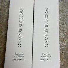 (새제품)캠퍼스 블라썸 복숭아 톤업선크림