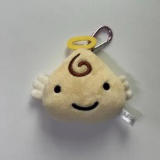 다마고치 텐시치 쿠리텐 마스코트 거울 키링 인형