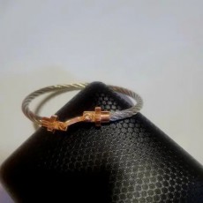 발말굽 18k 팔찌