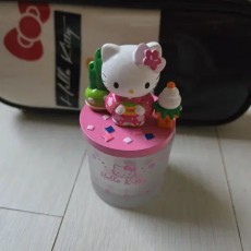 (정품) 헬로 키티 캔들 홀더 세트