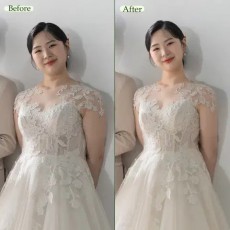 웨딩보정 무료로 해드립니다(포트폴리오용)