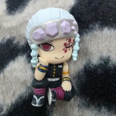 귀멸의칼날 어깨쿵 캡슐 가챠 피규어