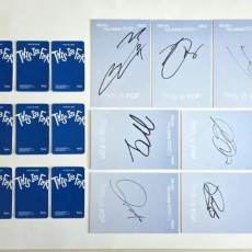 트와이스 This is for Target 타겟 포토카드 친필싸인 엽서