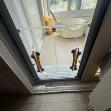 베란다 펫도어 안전문