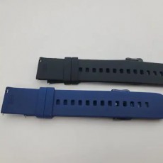 갤럭시 워치 실리콘 밴드 22mm / 새상품 블루,블랙 색상