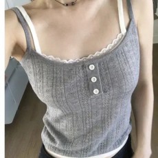 uur, 더블콩 니트 슬리브리스 나시(새상품)