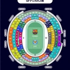 대구fc Vs 바르셀로나fc (8월 4일) 2등석 A C24