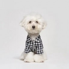 스몰스터프 체크 파자마 잠옷