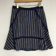 MINE 마인 스트라이프 레이온 스커트 67