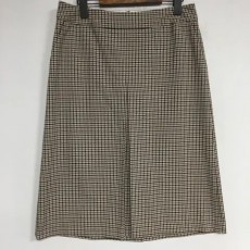 헤지스 레이디스 체크 미디 스커트 73