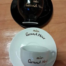 빈티지 맥심 에소프레스.커피잔2인.장식 소품