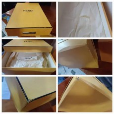 빈박스 펜디박스 신발박스 상태 B 급 인보이스 포장끈