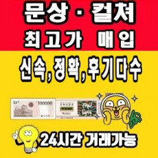 (삽니다)문화상품권 문상 문화싱품권 티머니페이 캐시비 이즐 도서 매입