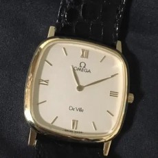 오메가 18k 쿼츠 통금 시계 판매합니다