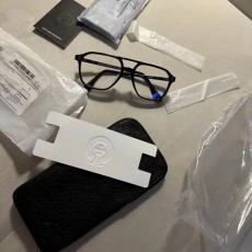 크롬하츠 지퍼 안경 블랙