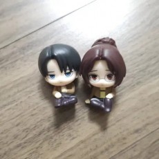 [일본정품] 세트 진격의거인 마치보케 가챠