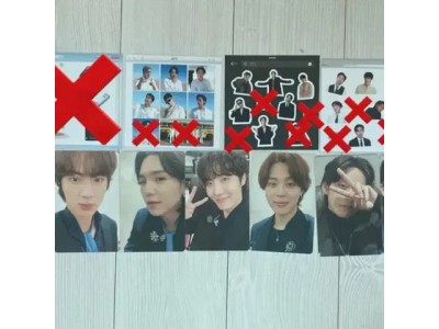 남준 석진 윤기 호석 지민 태형 분할 양도) 방탄 7 Moments 포카