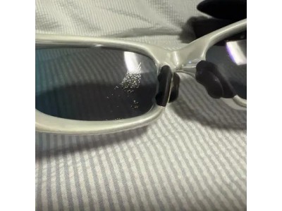 오클리 스트레이트 자켓 2.0 White Red Iridium