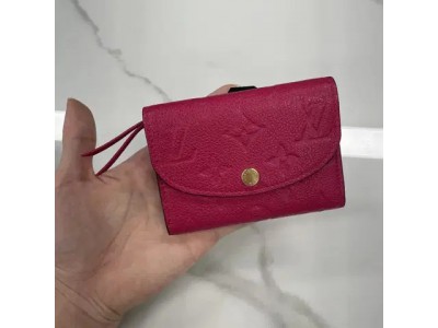 1회사용 ( 풀구성 ) 루이비통 핑크 앙프렝뜨 로잘리 지갑